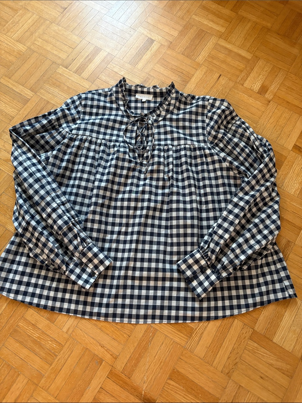 Whistles Gingham Top. NWOT